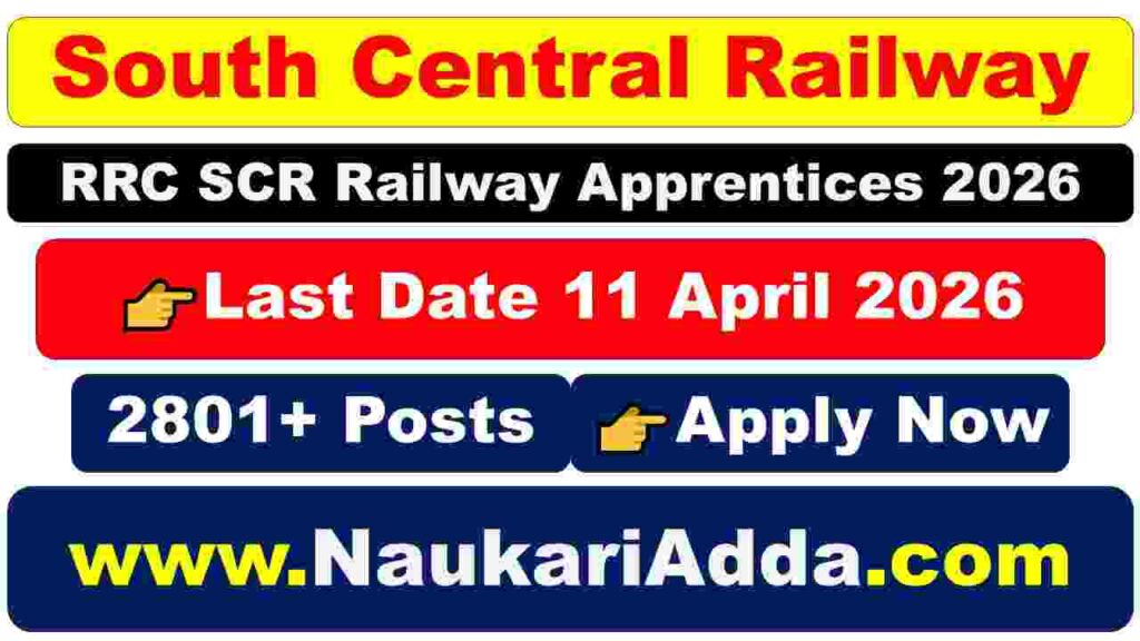 RRC SCR Apprentice 2026 Naukari Adda