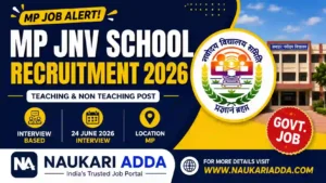 MP Navodaya Vidyalaya Bharti 2026 Naukari Adda