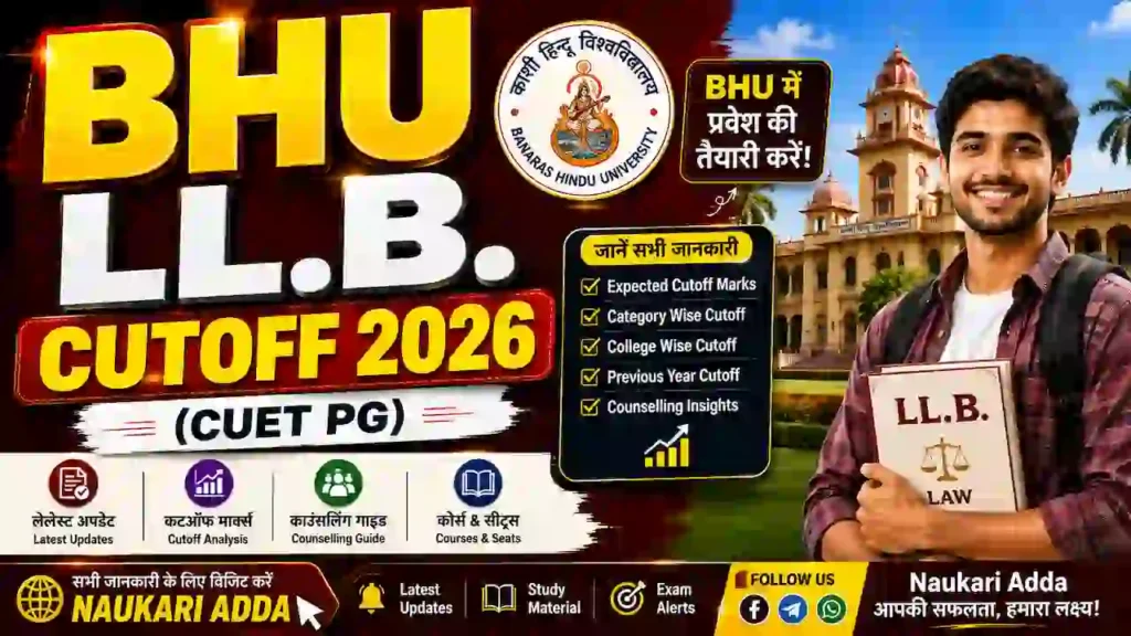 BHU LLB Cutoff 2026 Naukari Adda
