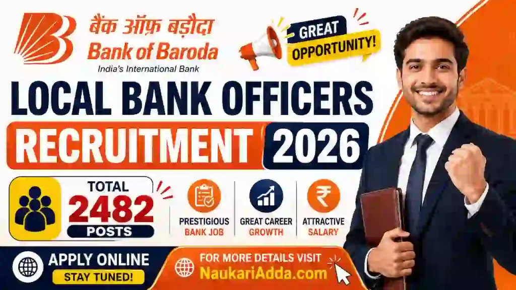 Bank Of Baroda Local Bank Officer Recruitment 2026