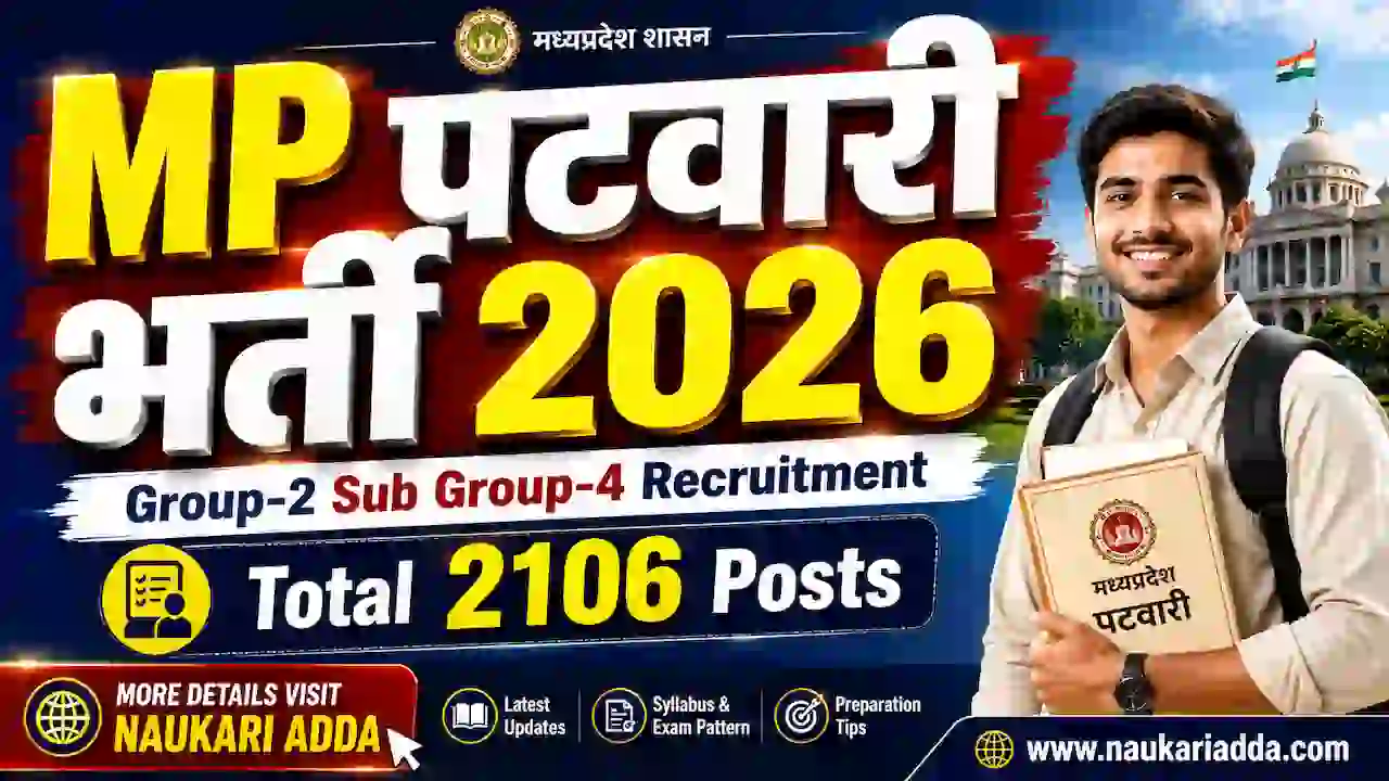 MP Patwari Bharti 2026 Naukari Adda