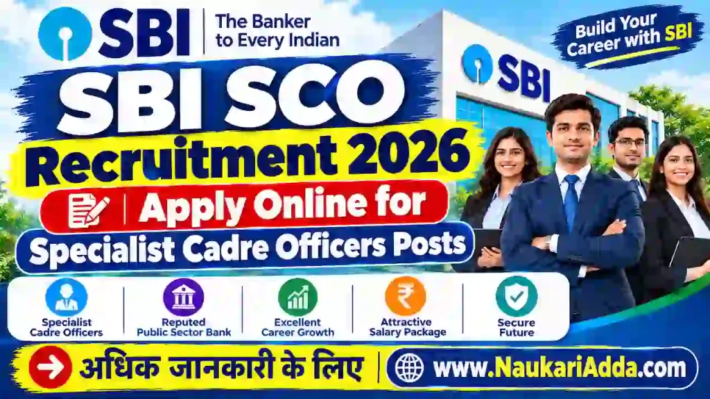 SBI SCO Recruitment 2026